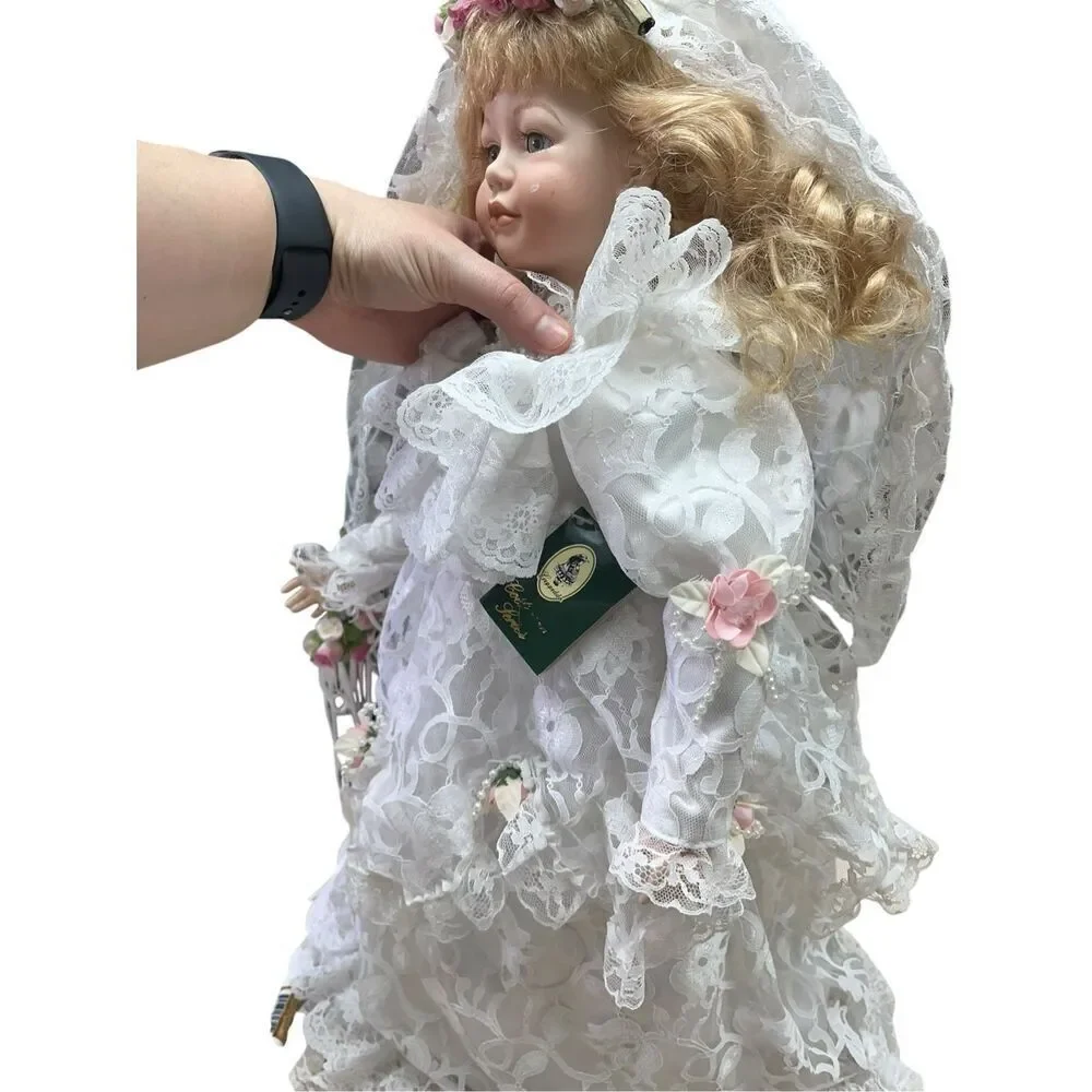 Gepetto’s  porcelain doll 18 inches